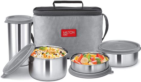 milton steel tiffin box price|milton tiffin box 4 container.